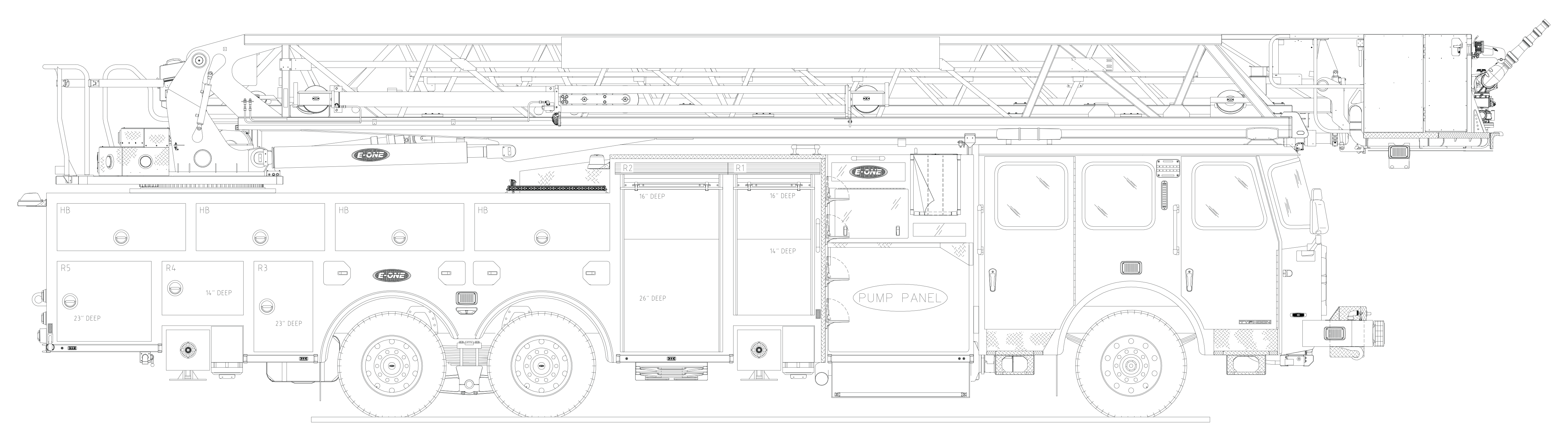 Fire truck blueprint